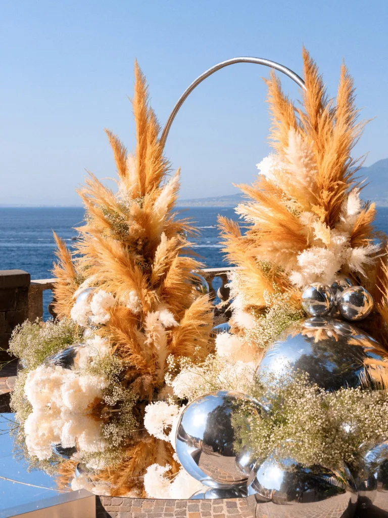 Still Sparkling Sorrento wedding at Villa Astor by ELLEFFEVENTS