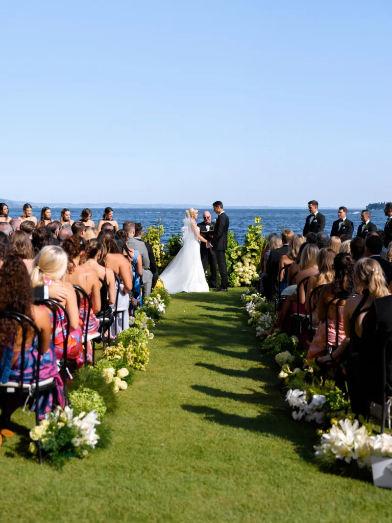 Logan and Myles Lake Garda wedding by ELLEFFEVENTS