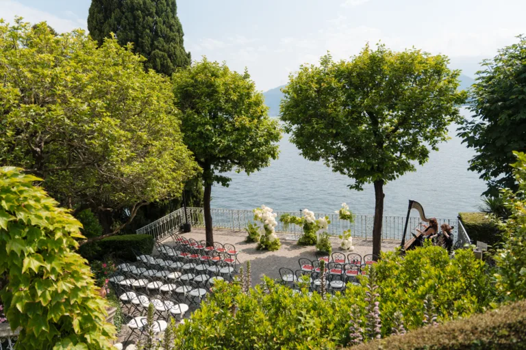 Karly and Tyler Lake Como wedding at Villa Cipresso by ELLEFFEVENTS