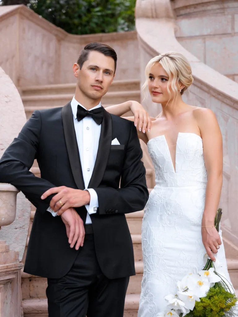Logan and Myles Lake Garda wedding by ELLEFFEVENTS