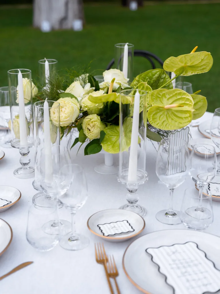 Logan and Myles Lake Garda wedding by ELLEFFEVENTS
