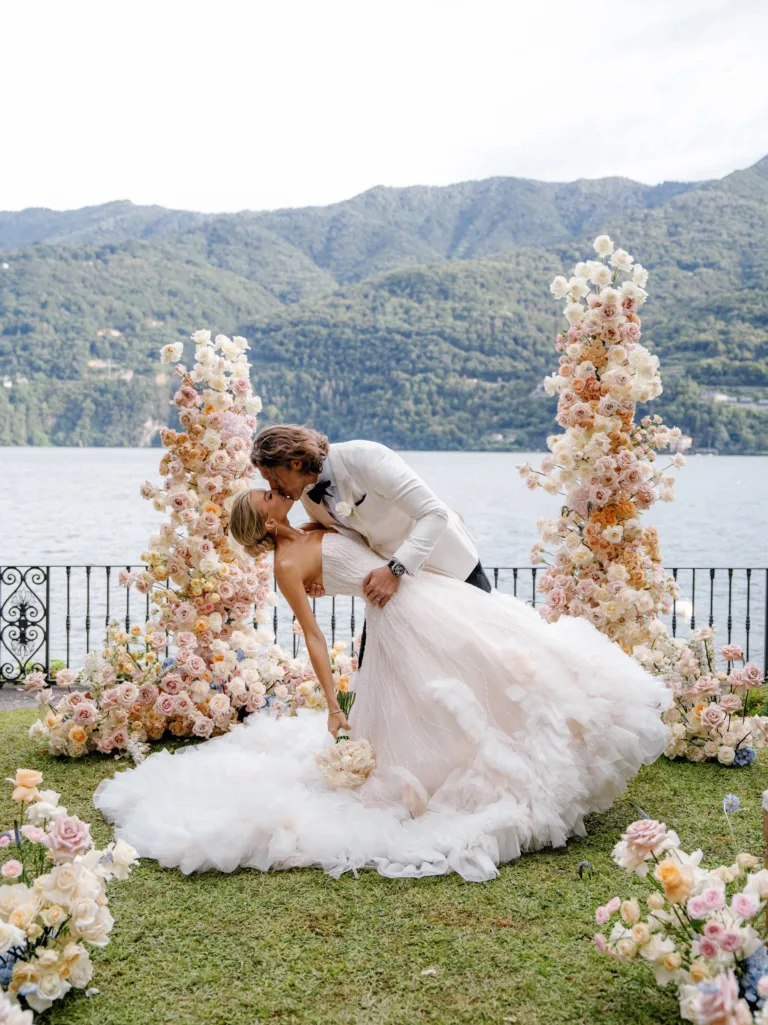 NDN Lake Como wedding by ELLEFFEVENTS