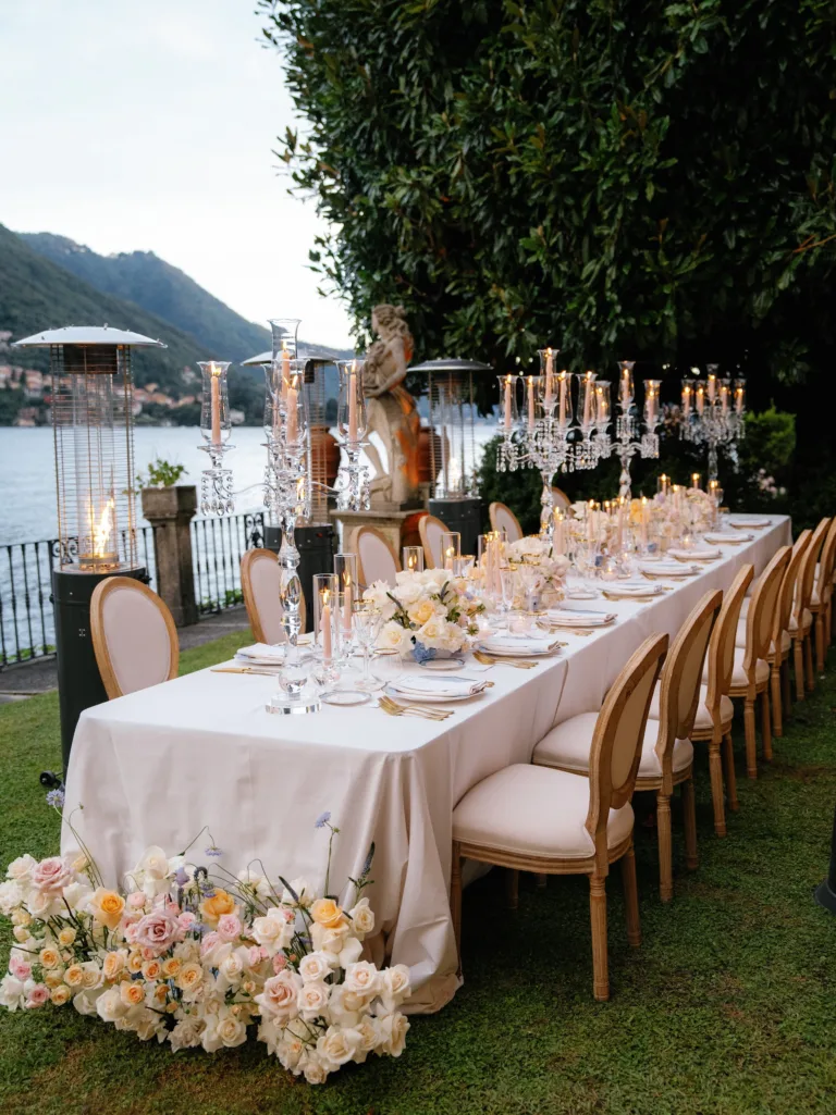 NDN Lake Como wedding by ELLEFFEVENTS